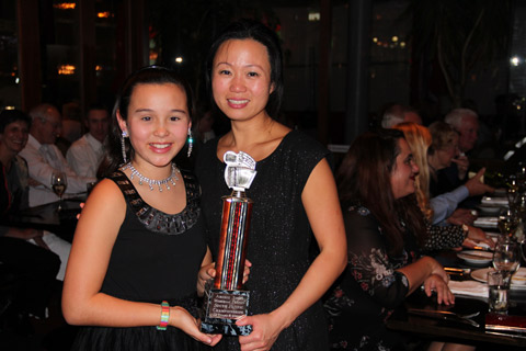 Alanah Jones with mother Lian Jones.